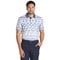 Puma Men's Fair Isle Print Golf Polo, whiteblack-v-3-z