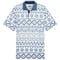 Puma Men's Fair Isle Print Golf Polo, z-whiteblack-v