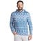 Puma Men's Fair Isle Golf Hoodie, blue-v-3-z