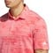 adidas Men's Ultimate365 Textured Stripe Golf Polo, red-v-3-z
