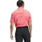 adidas Men's Ultimate365 Textured Stripe Golf Polo, red-v-4-z