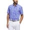adidas Men's Ultimate365 Mesh Print Golf Polo, blueblue-v-2-z