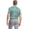 adidas Men's Ultimate365 Mesh Print Golf Polo, green-v-3-z