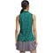 adidas Women's Ultimate365 Printed Sleeveless Golf Polo, green-v-3-z