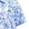adidas Junior Script Mesh Print Golf Polo, royal-v-3-z
