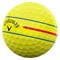 Callaway Chrome Soft 2024 360 Triple Track Golf Ball, yellow-v-3-z