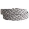 GN Collection Men's Multi Color Speckle Braid Perf Stretch Golf Belt, greysilver-x-2-z