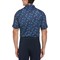 Callaway Men's Swing Tech Opti-Dri All Over Golf Ball and Tees Golf Polo, navy-v-2-z