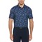 Callaway Men's Swing Tech Opti-Dri All Over Golf Ball and Tees Golf Polo, z-navy-v