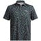 Under Armour Men's Drive 3.0 Printed Dark Floral Golf Polo, z-navy-v