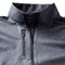 Greg Norman Men's Fairway Heathered Full Zip Golf Jacket, black-x-4-z