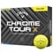 Callaway 2024 Chrome Tour X Yellow Personalized Golf Ball, z-yellow-v