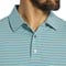FootJoy Men's Multi Pinstripe Lisle Golf Polo, whitenavy-v-3-z