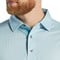 FootJoy Men's Leaf Print Lisle Golf Polo, lightbluewhite-v-3-z