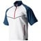 FootJoy Men's Zephyr Short Sleeve Golf Windshirt, white-x-2-z