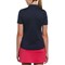 Callaway Women's Short Sleeve Essential Golf Polo, darkblue-v-2-z