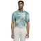 adidas Men's Ult 365 Tour Printed Cool Feel Golf Polo, green-v-2-z