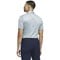 adidas Men's Core Allover Print Golf Polo, blue-v-3-z