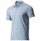 adidas Men's Ult 365 Printed Mesh Golf Polo, blue-x-2-z