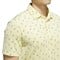 adidas Men's Ult 365 Printed Mesh Golf Polo, yellow-v-4-z