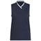 adidas Women's Go To Sleeveless Golf Polo, z-navy-v