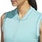 adidas Women's Ult 365 Solid Zip Sleeveless Golf Polo, ltgreen-v-5-z