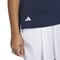 adidas Women's Ult 365 Solid Zip Sleeveless Golf Polo, navy-v-4-z