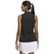 adidas Women's Ult 365 Zip Sleeveless Golf Mock Top, black-v-3-z