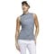 adidas Women's Ult 365 Printed Sleeveless Golf Mock Top, navy-v-2-z
