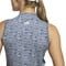 adidas Women's Ult 365 Printed Sleeveless Golf Mock Top, navy-v-5-z