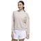 adidas Women's Long Sleeve Mock Layered Golf Shirt, taupe-v-3-z
