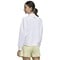 adidas Women's Long Sleeve Mock Layered Golf Shirt, white-v-4-z