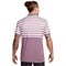 NIKE Men's Victory Colorblock Stripe Golf Polo, plum-v-2-z