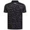 Under Armour Junior Matchplay Printed Golf Polo, black-v-2-z