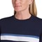 Puma Women's Resort Stripe Golf Sweater, navy-v-5-z