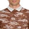 366 Golf Men's Print Golf Polo, brown-v-4-z