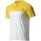 366 Golf Men's Modern Colorblock Golf Shirt, yellow-x-2-z