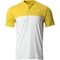 366 Golf Men's Modern Colorblock Golf Shirt, z-yellow-x