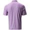Greg Norman Men's ML75 Stretch Print Golf Polo, purple-x-3-z
