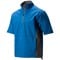 TGW Men's Waterproof Short Sleeve Golf Rain Pullover, blue-x-2-z
