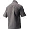 TGW Men's Waterproof Short Sleeve Golf Rain Pullover, charcoal-x-3-z