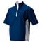 TGW Men's Waterproof Short Sleeve Golf Rain Pullover, navy-x-2-z