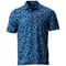 Greg Norman Men's Tropicana Print Golf Polo, z-navy-x