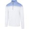 Greg Norman Men's Shoreline 1/4 Zip Golf Pullover, z-white-v