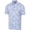 Greg Norman Men's Shoreline ML5 Stretch Golf Polo, z-blue-v
