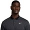 NIKE Men's DriFit Tour Micro Print Golf Polo, black-v-3-z