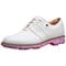 FootJoy Men's Legends Series Packard Spring Bloom Limited Edition Golf Shoes, whitepink-v-5-z