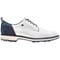 FootJoy Mens Legends Premier Field LX Harris Tweed LE Golf Shoes, whitenavy-v-2-z