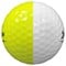 Srixon Z-Star 9 Divide Golf Balls, whiteyellow-v-6-z