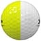 Srixon Z-Star 9 XV Divide Golf Balls, whiteyellow-v-7-z